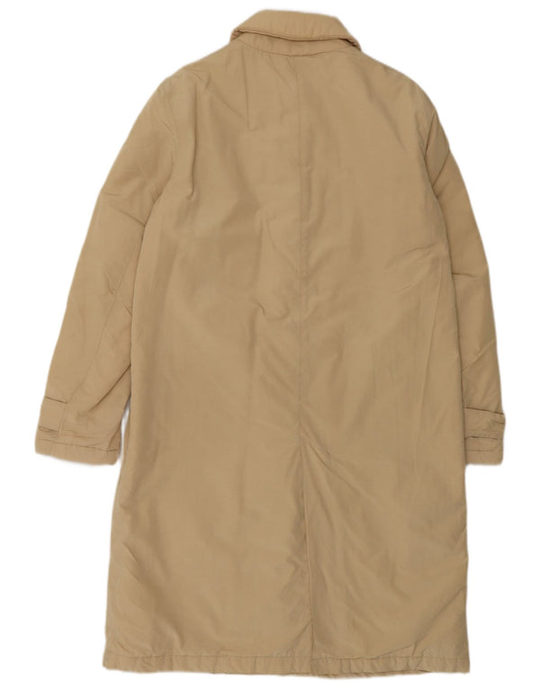 ALVIERO MARTINI Womens Windbreaker Coat IT 42 Medium Beige Polyester