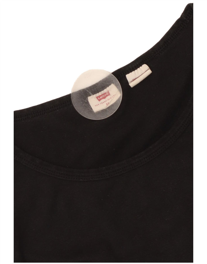 LEVI'S Womens T-Shirt Top UK 20 2XL Black