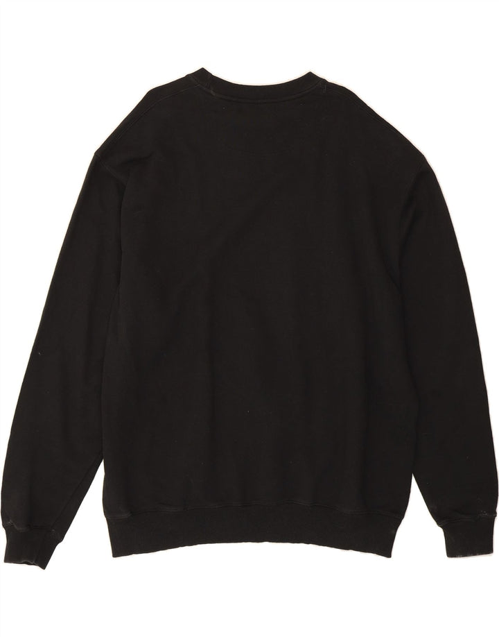 CHAMPION Mens Sweatshirt Jumper XL Black Cotton Vintage Champion and Second-Hand Champion from Messina Hembry 