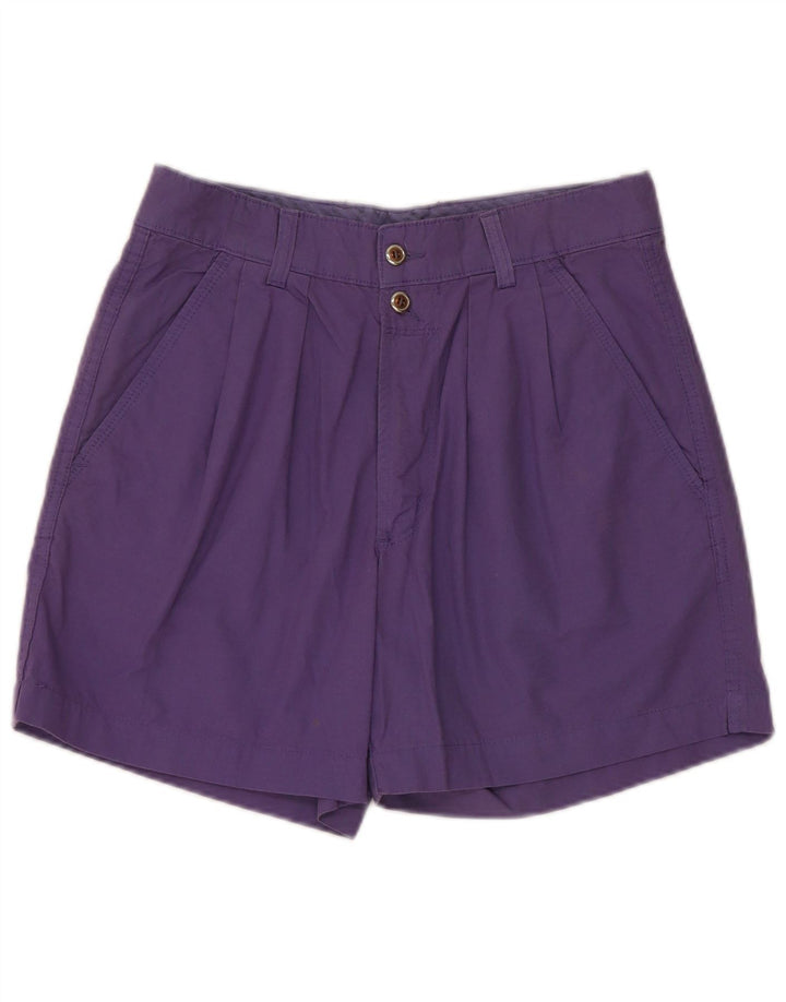 CARRERA Womens Pegged Chino Shorts W30 Medium  Purple Cotton