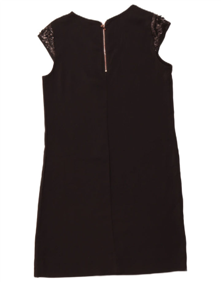 Abito a trapezio da donna MOSSIMO UK 6 XS poliestere nero