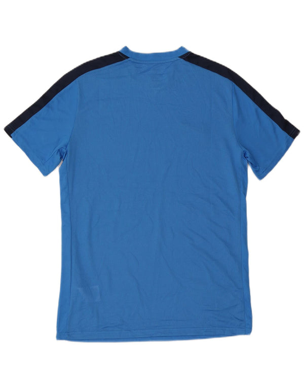 Camiseta Nike Dri Fit Slim Fit para hombre, talla grande, color azul, poliéster