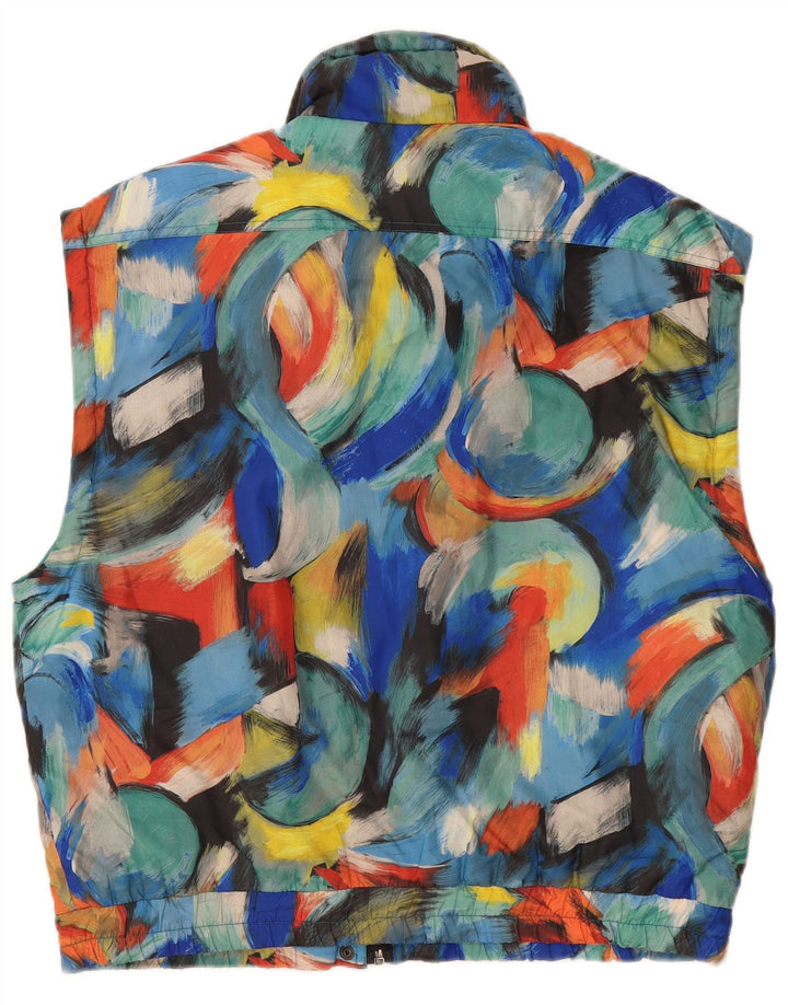 Gilet da donna con motivo astratto Brugi UK 18 XL multicolore