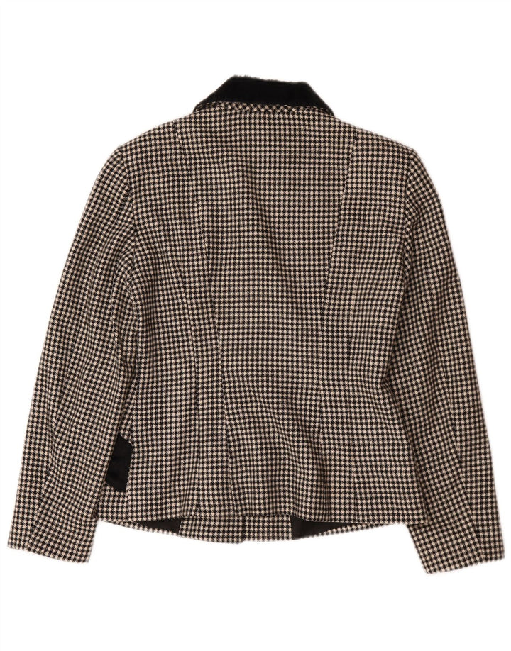 PHILOSOPHY DI ALBERTA FERRETTI Womens Blazer Jacket UK 12 Medium  Black