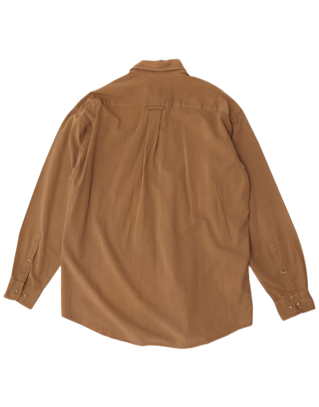 Gant Herre Loose Fit skjorte medium brun bomuld