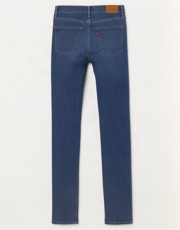 Jeans Levi's da donna 720 super skinny a vita alta W30 L32 cotone blu