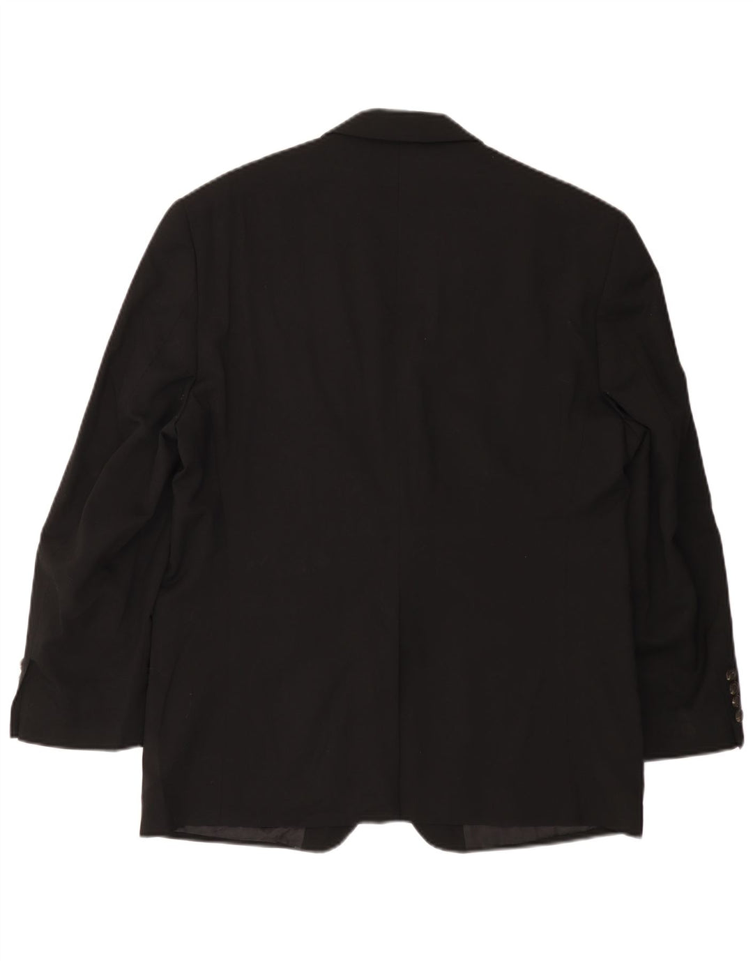 CHAPS Mens 2 Button Blazer Jacket UK 40 Large Black Wool