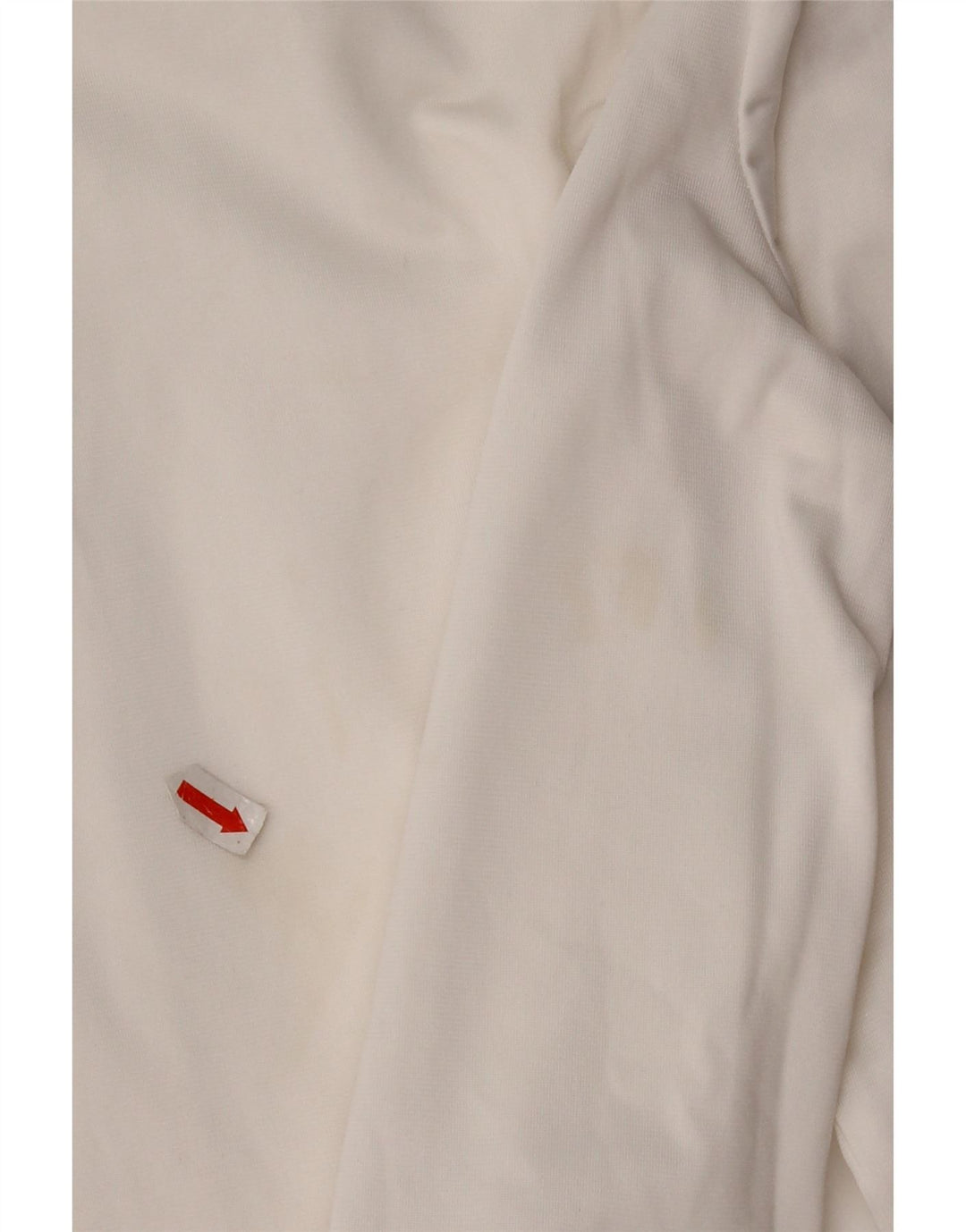 Champion Womens Graphic Tracksuit Top Jacket UK 10 Small White Polyester