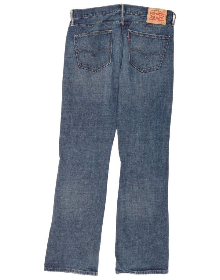 Levi's Mens 527 Bootcut Jeans W34 L34 Μπλε βαμβακερό