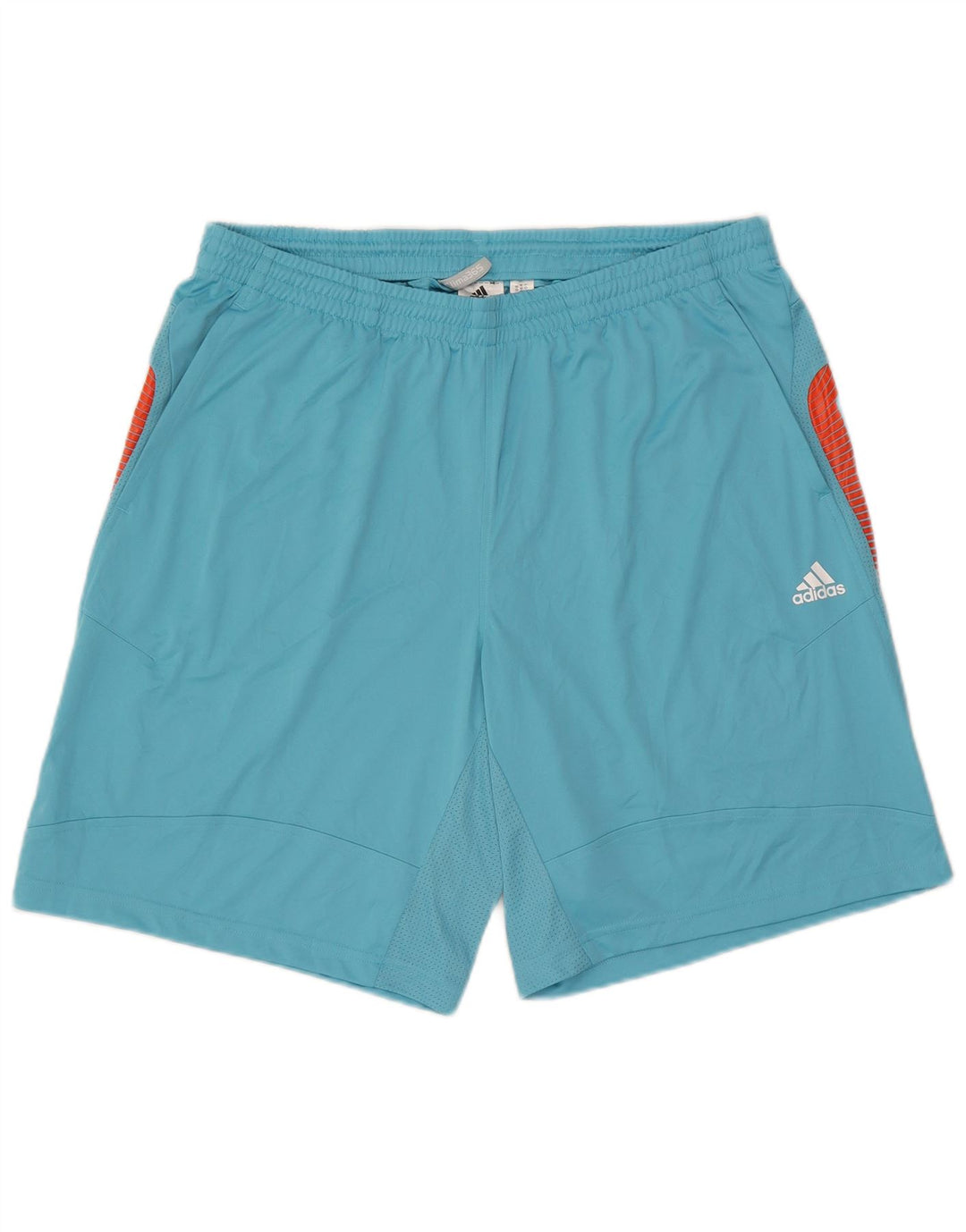 Adidas Mens Climacool Sport Shorts XL  Blue Colourblock Polyester