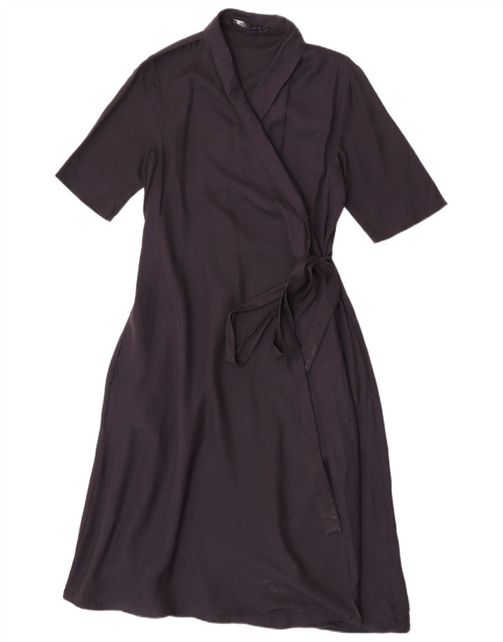 French Connection Womens Wrap Dress UK 10 Small Purple