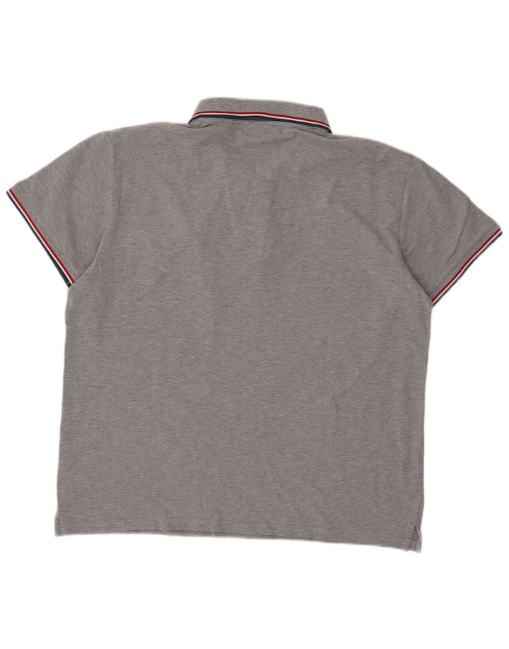 Gant Mens Polo Shirt 2XL Grey Cotton