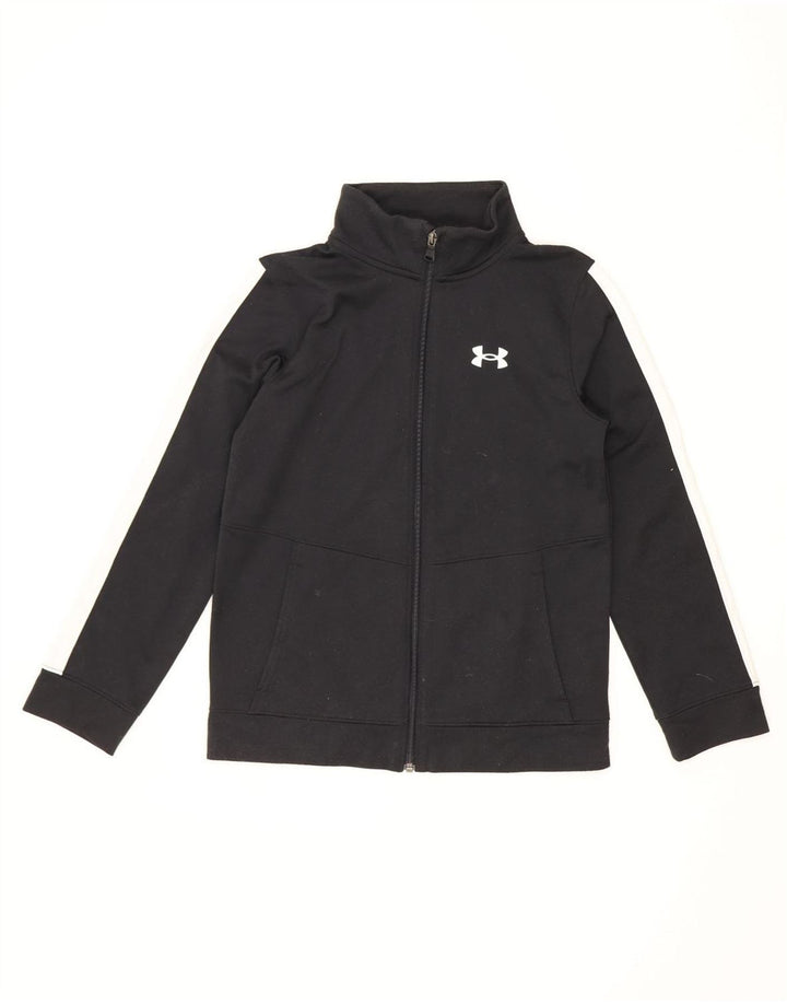 Giacca da tuta da ragazzo Under Armour 9-10 anni colore nero medio