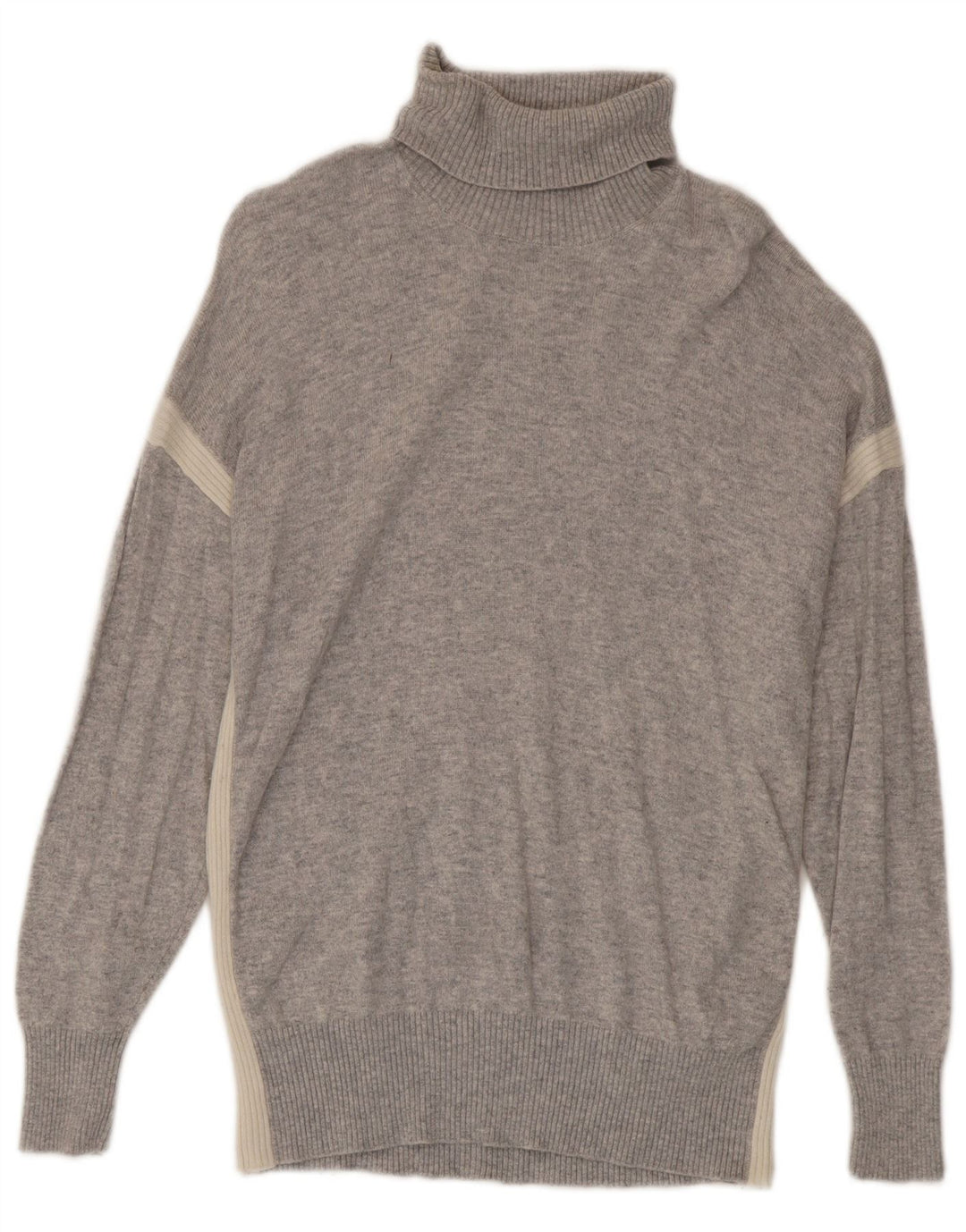 Reiss Herre Rullehals sweater Medium Grå Colourblock Uld