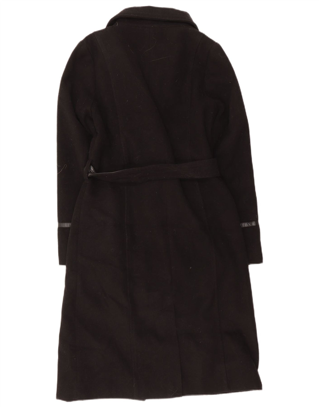 Oasis Dame Overfrakke UK 10 Lille Sort Polyester
