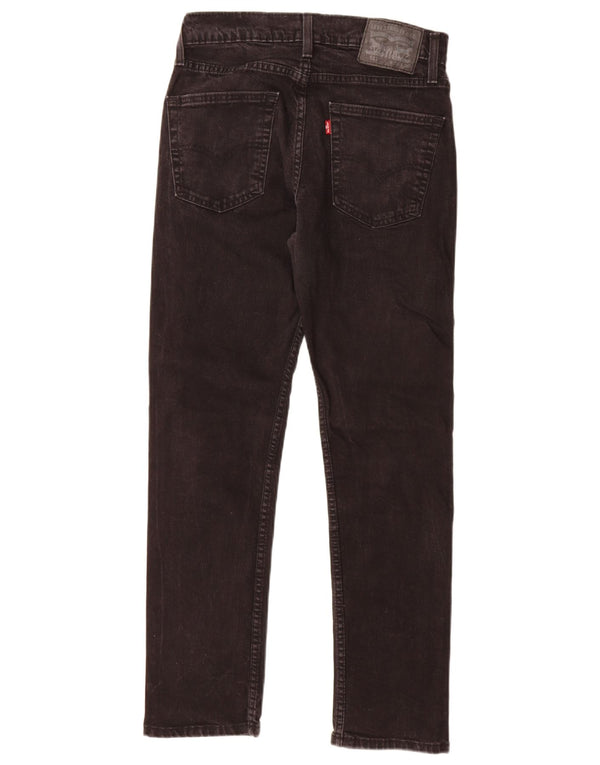 Levi's Mens 511 Slim Jeans W30 L30 Black Cotton