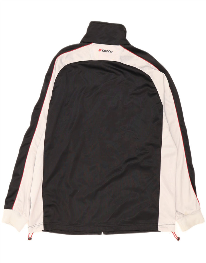 Giacca da tuta da uomo Lotto XL Poliestere color block nero
