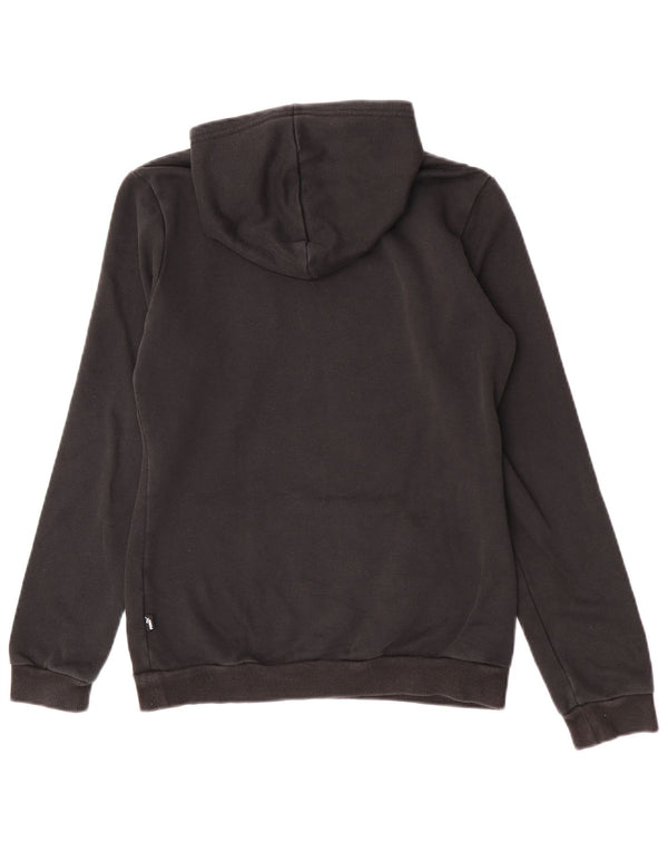 Puma Mädchen Graphic Hoodie Pullover 15–16 Jahre schwarze Baumwolle