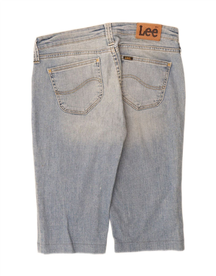 Lee Womens Bermuda Denim Shorts W31 Medium  Blue Cotton