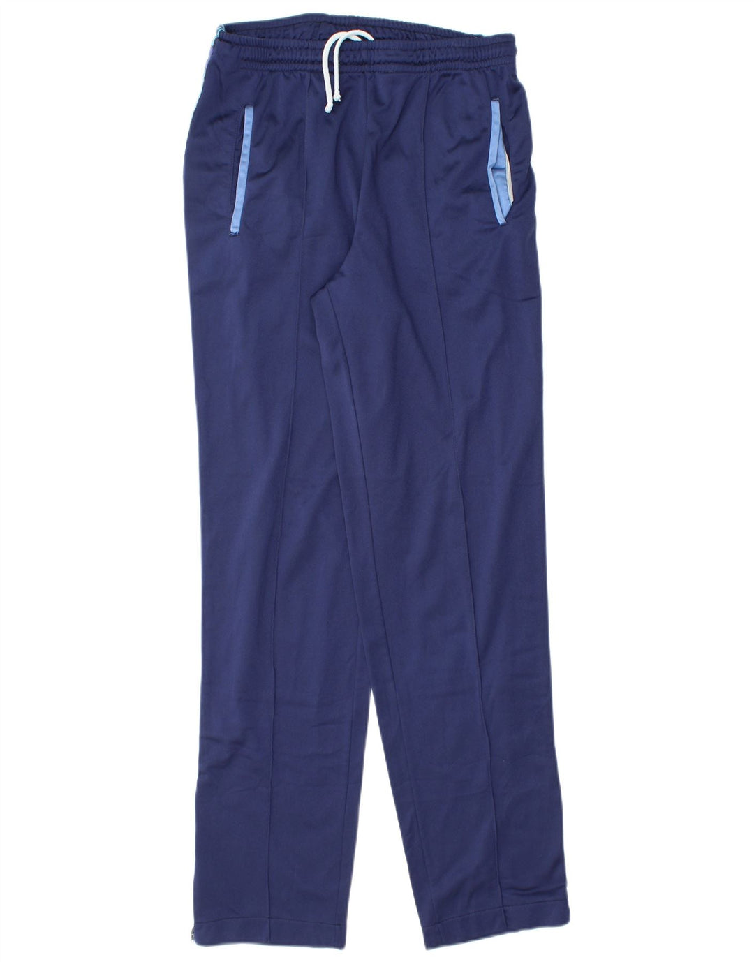 Asics Mens Graphic Tracksuit Trousers Medium  Navy Blue Polyamide