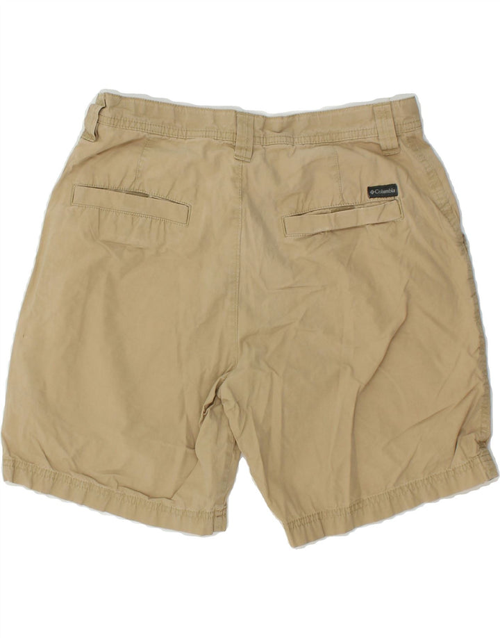COLUMBIA Womens Chino Shorts W30 Medium  Beige Cotton Vintage Columbia and Second-Hand Columbia from Messina Hembry 