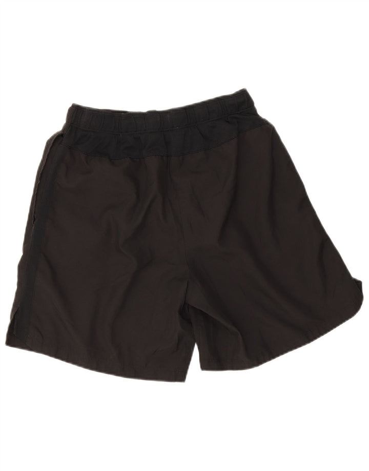 Nike Womens Dri Fit Sport Shorts UK 12 Medium Black Polyester