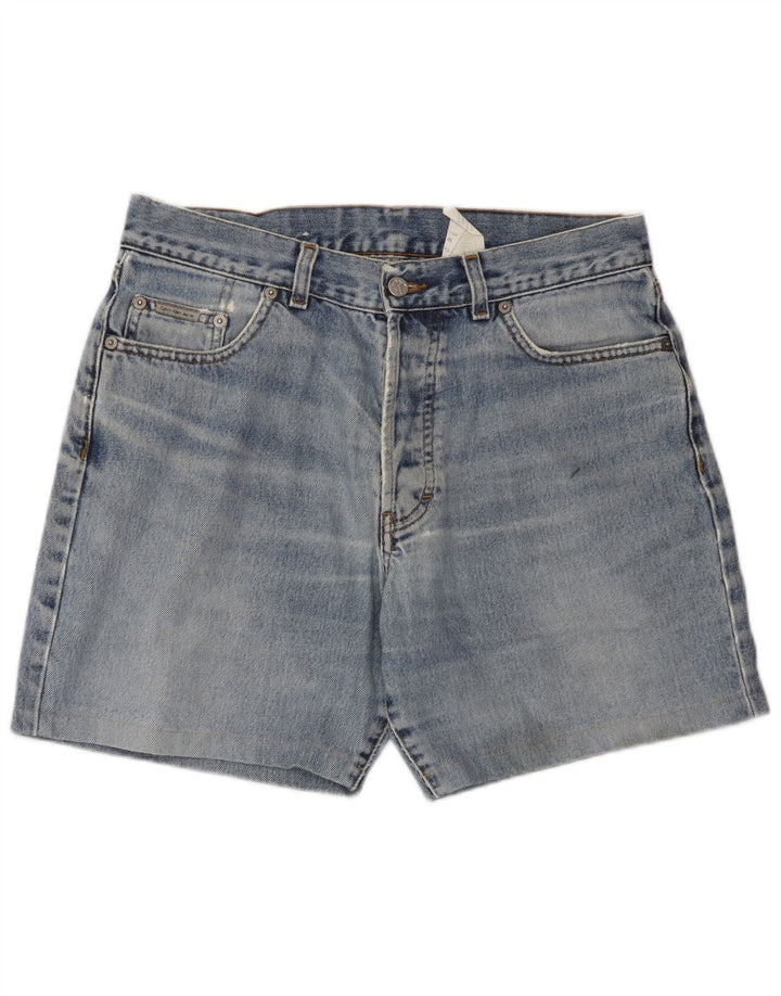 Calvin Klein Mens Denim Shorts W32 Medium Blue Cotton