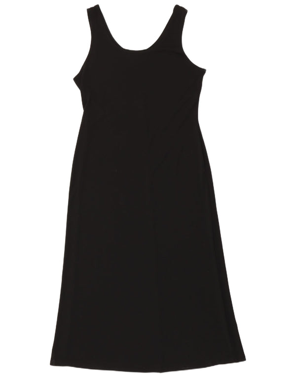 JOSEPH RIBKOFF Womens Sleeveless Maxi Dress UK 16 Large Black