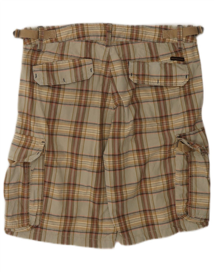 Marlboro Classics Herre Cargo Shorts W31 Medium Beige Ternet bomuld