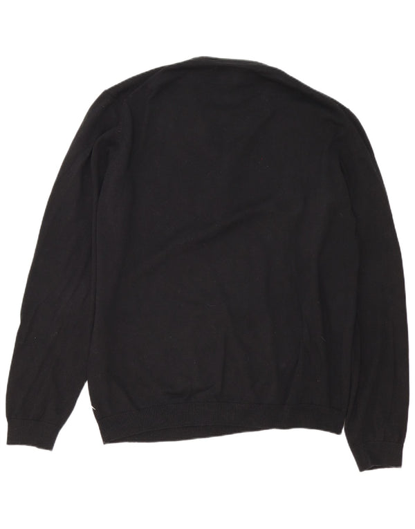 Angelo Litrico Herre V-hals sweater XL Sort