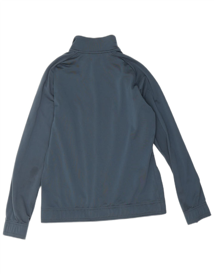 Puma Γυναικεία αθλητική φόρμα Top Jacket UK 10 Small Blue Colourblock Polyester