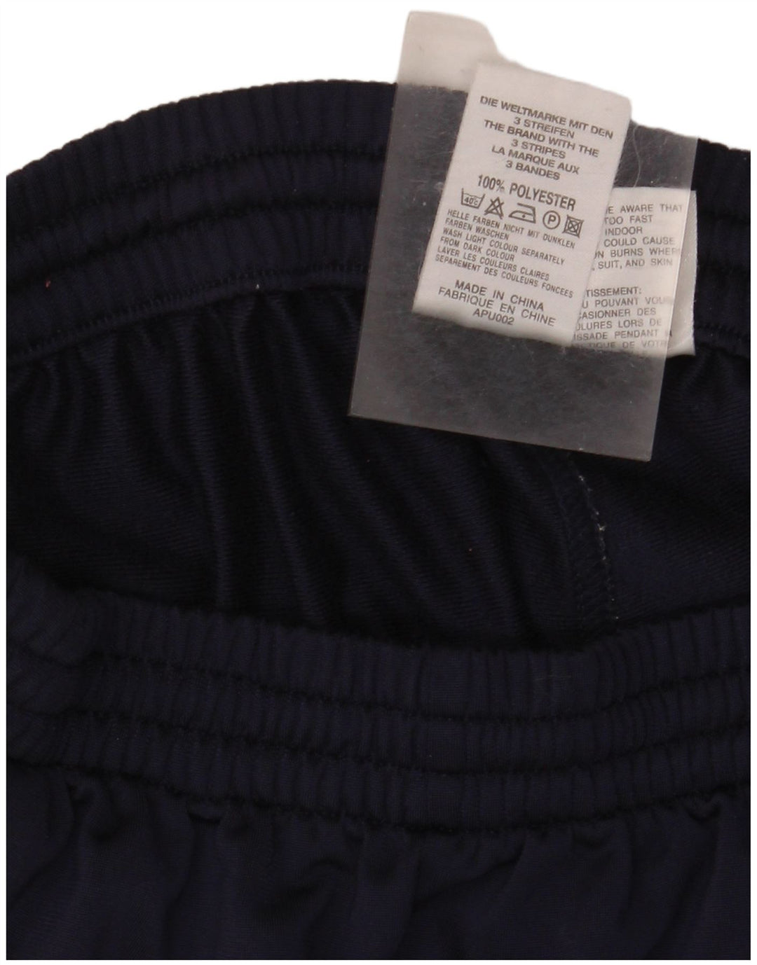 Adidas Boys Tracksuit Trousers 13-14 Years  Navy Blue Polyester