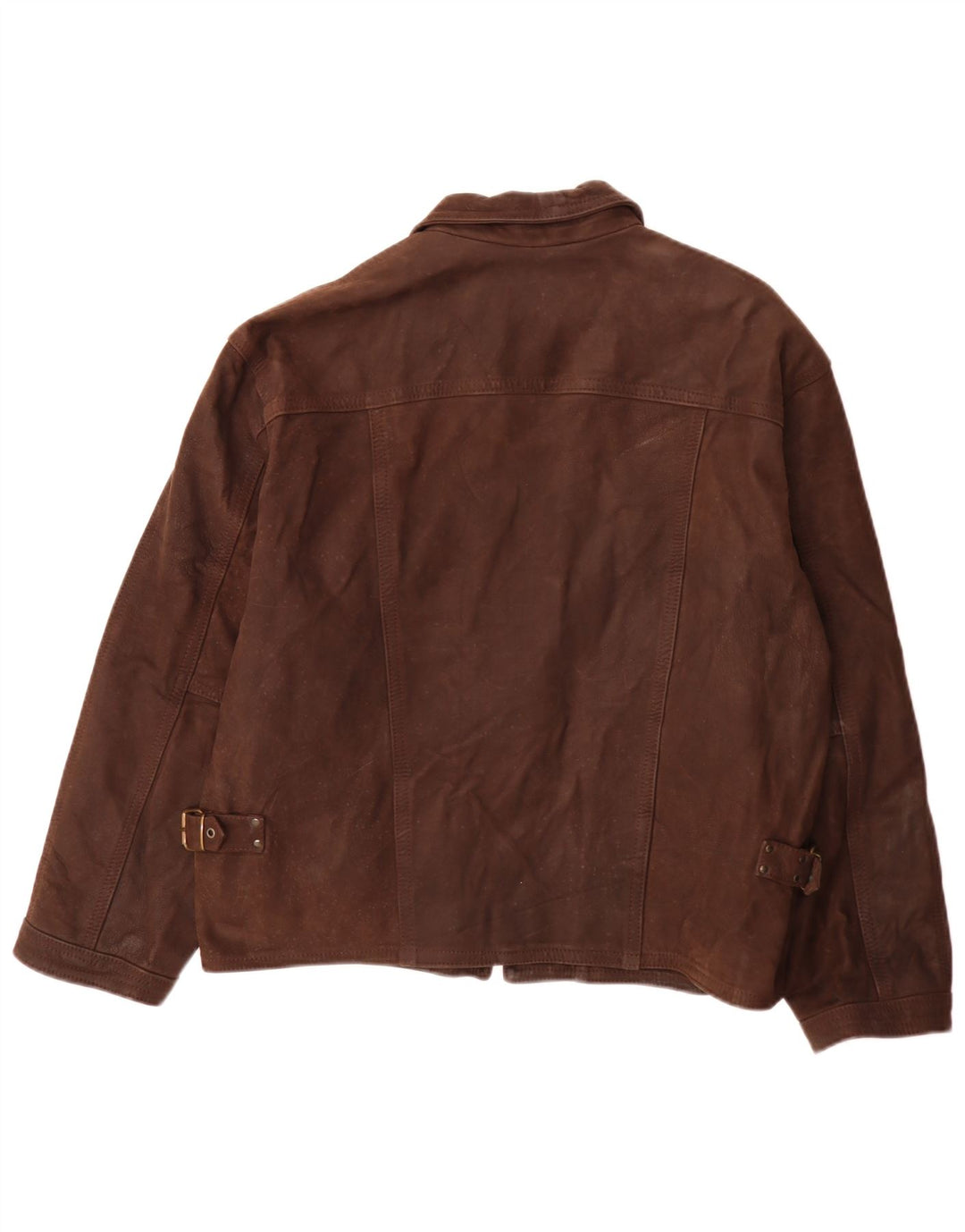 Vintage Herren Lederjacke UK 40 Large Braun