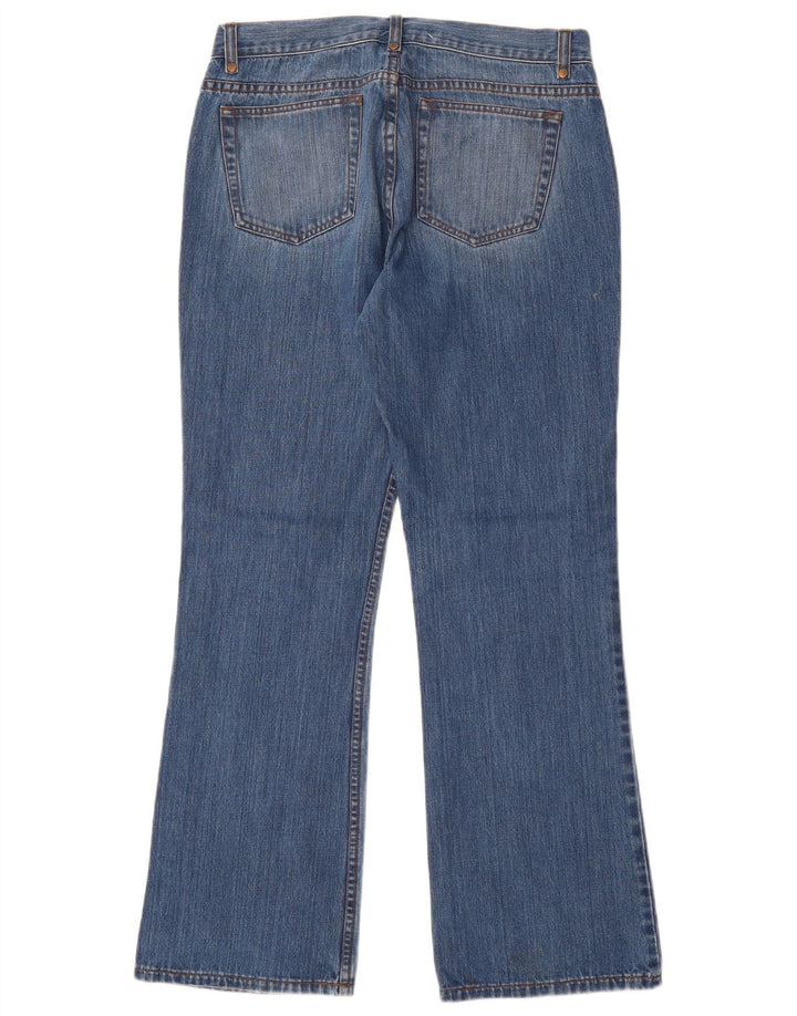 DKNY Womens Bootcut Jeans US 10 Large W32 L31 Blue Cotton
