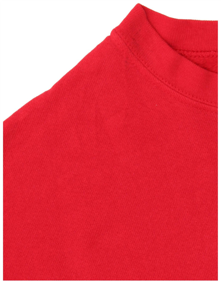Felpa da uomo LEE Maglione XL Rosso Cotone