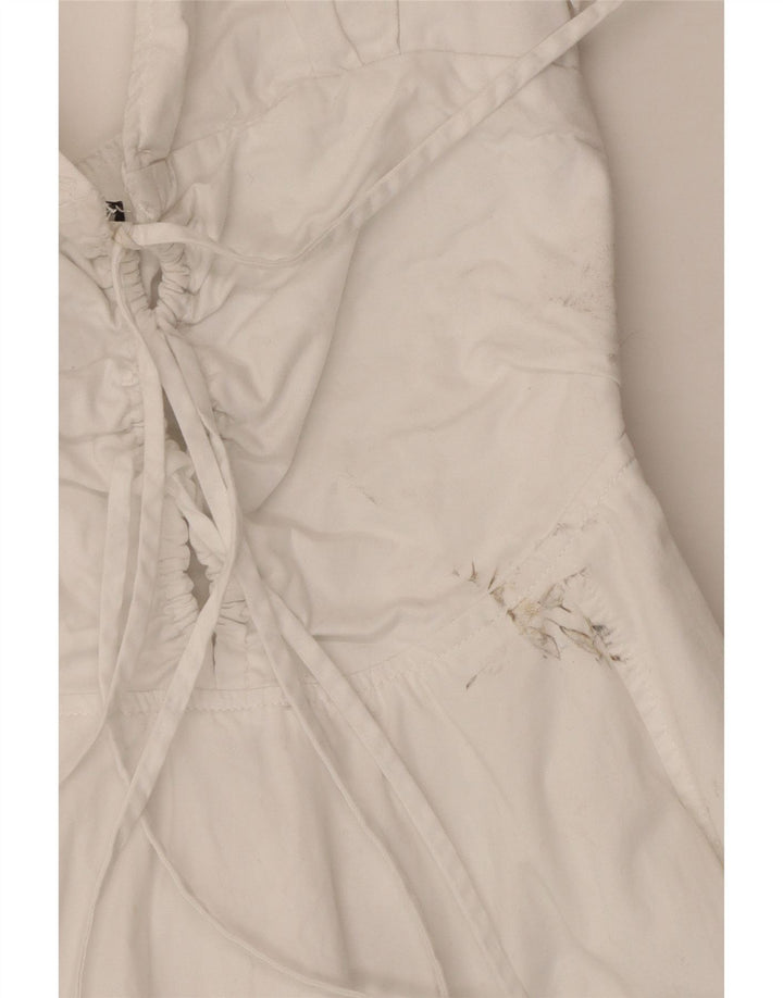 Zara Dame Sundress UK 12 Medium White