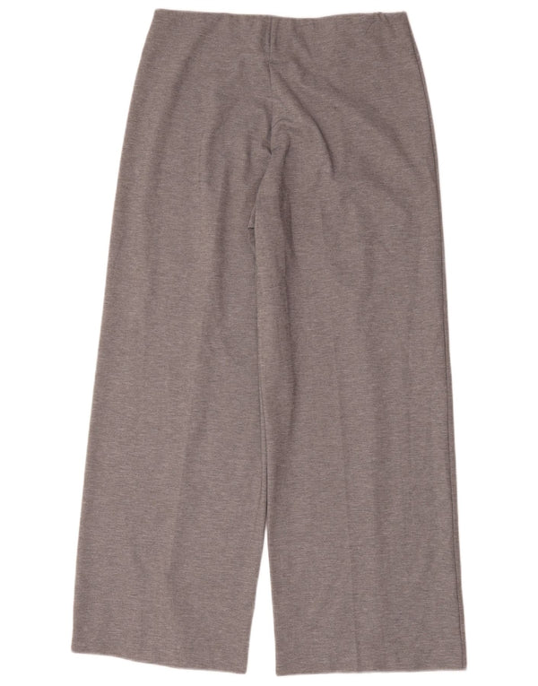 Marks & Spencer Pantaloni casual pentru femei cu picioare largi UK 14 Large W32 L30 Gri