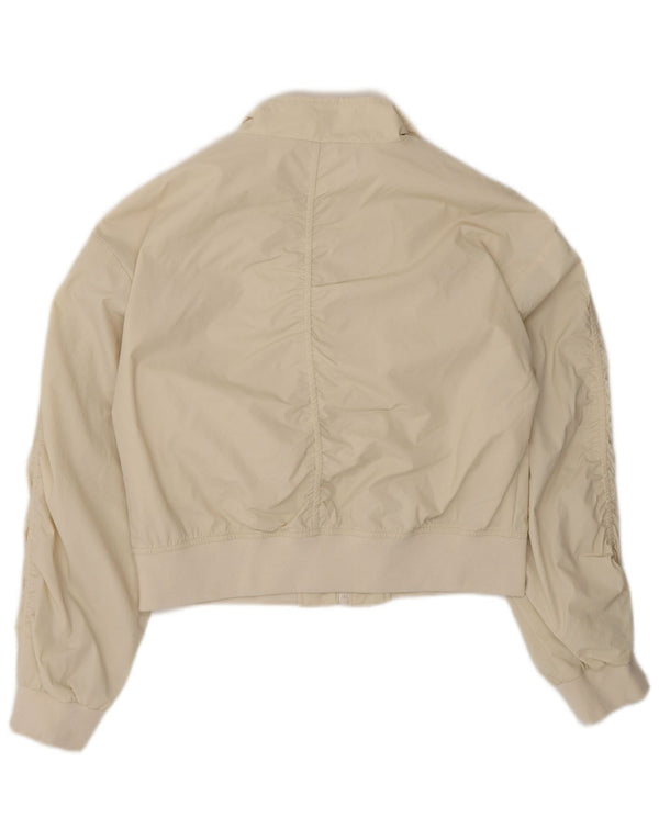Marks & Spencer Girls Crop Bomber Jacket 11-12 år Beige Polyester