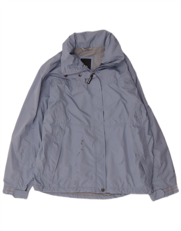 MC Kinley Womens Rain Jacket UK 16 Large Blue Polyester