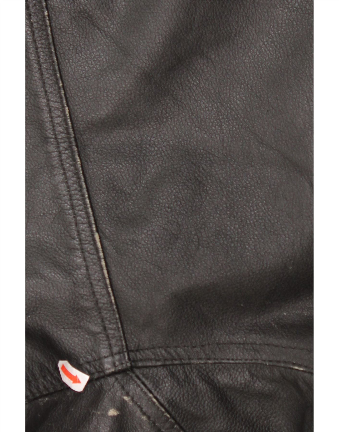 SHELTER BAY Mens Leather Jacket UK 38 Medium Black Leather
