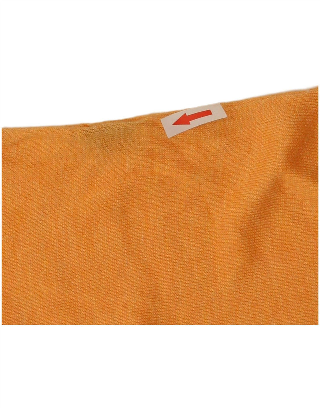 Zara Womens Boat Neck Jumper Sweater UK 14 Medium Orange