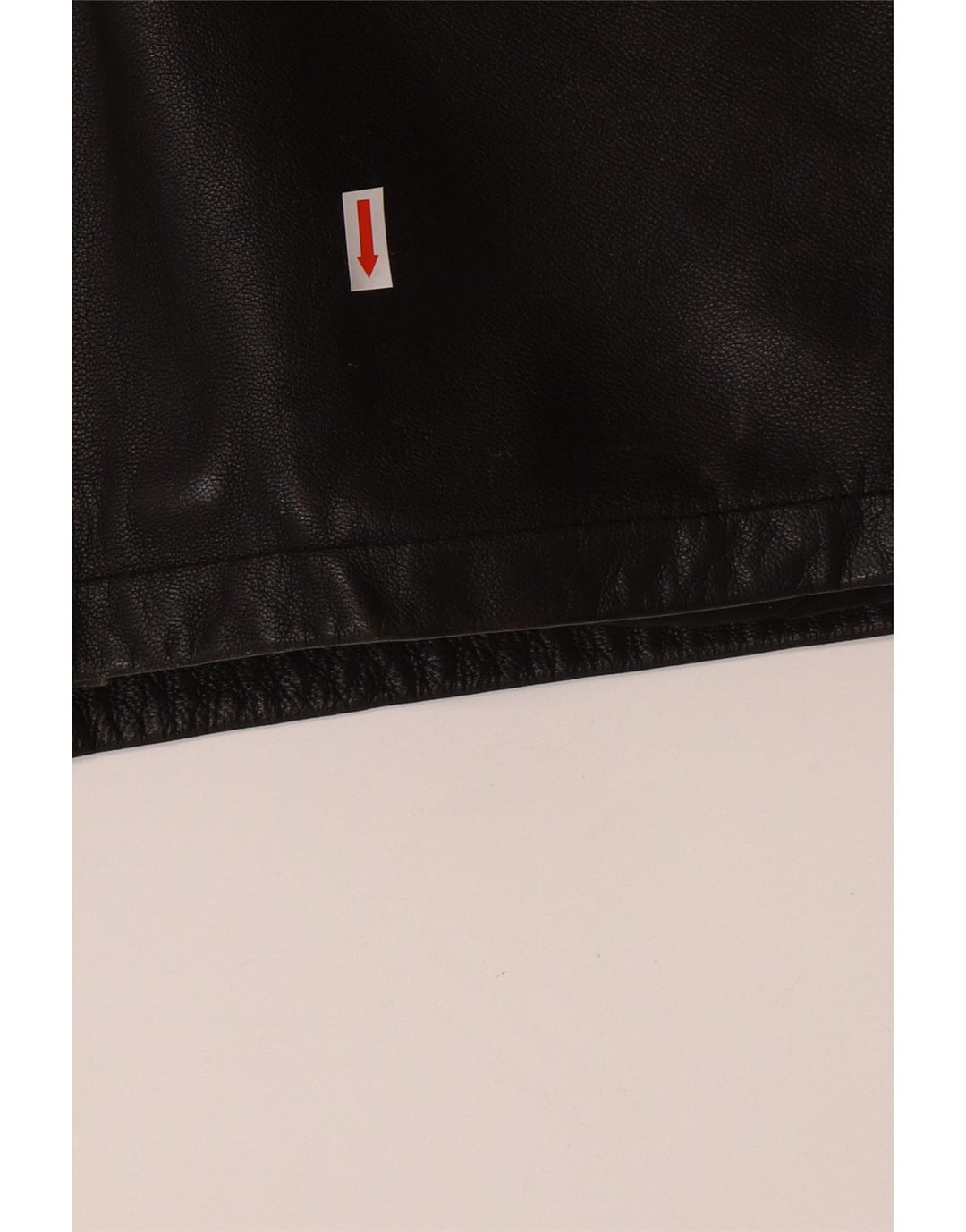 ROUTE 66 Mens Leather Jacket UK 42 XL Black Leather