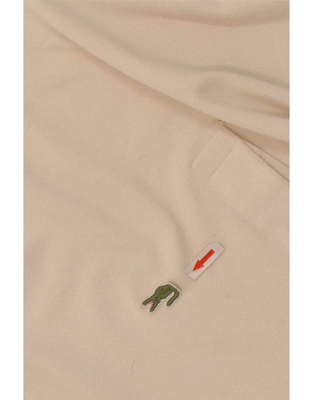 Polo da uomo Lacoste taglia 6 XL bianca