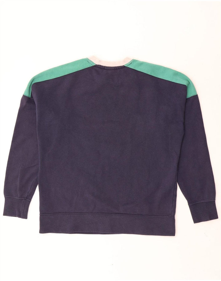Felpa grafica da uomo Nike Felpa media in cotone color block multicolore