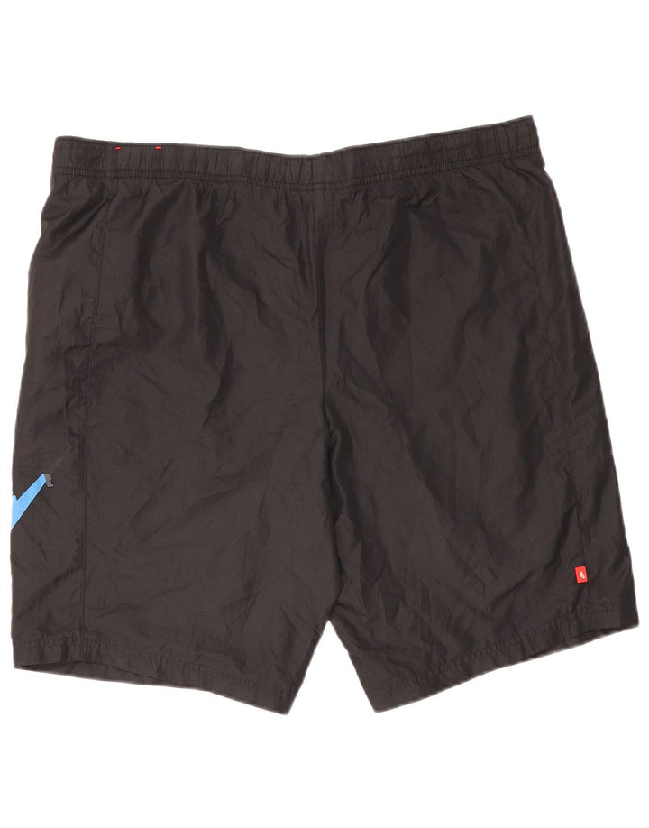 Nike Mens Graphic Sport Shorts Large  Black Polyester