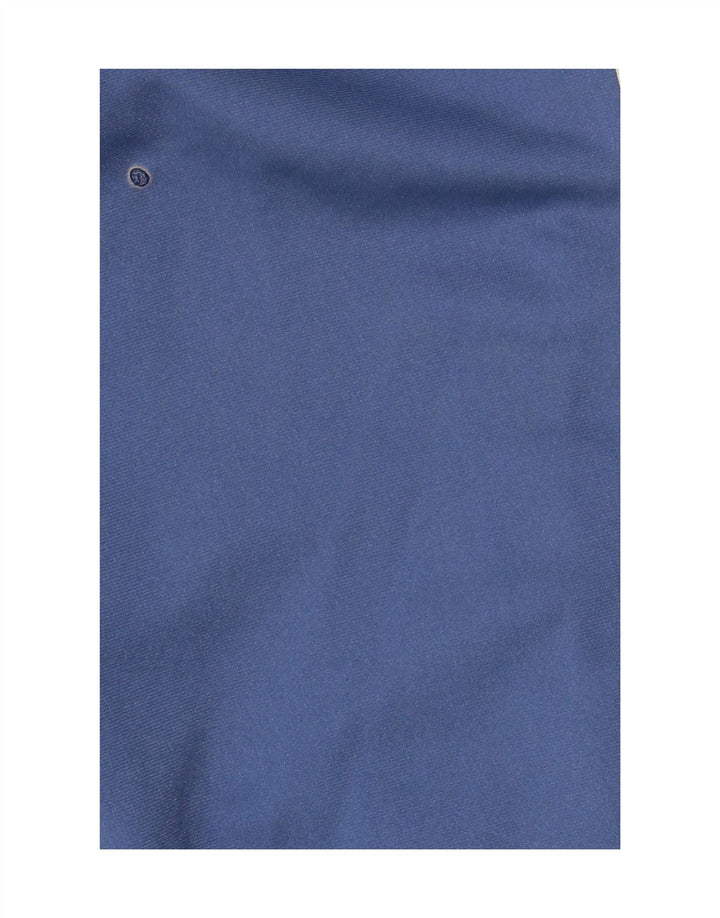 ASICS Mens Graphic Tracksuit Trousers Large Blue Colourblock Vintage Asics and Second-Hand Asics from Messina Hembry 