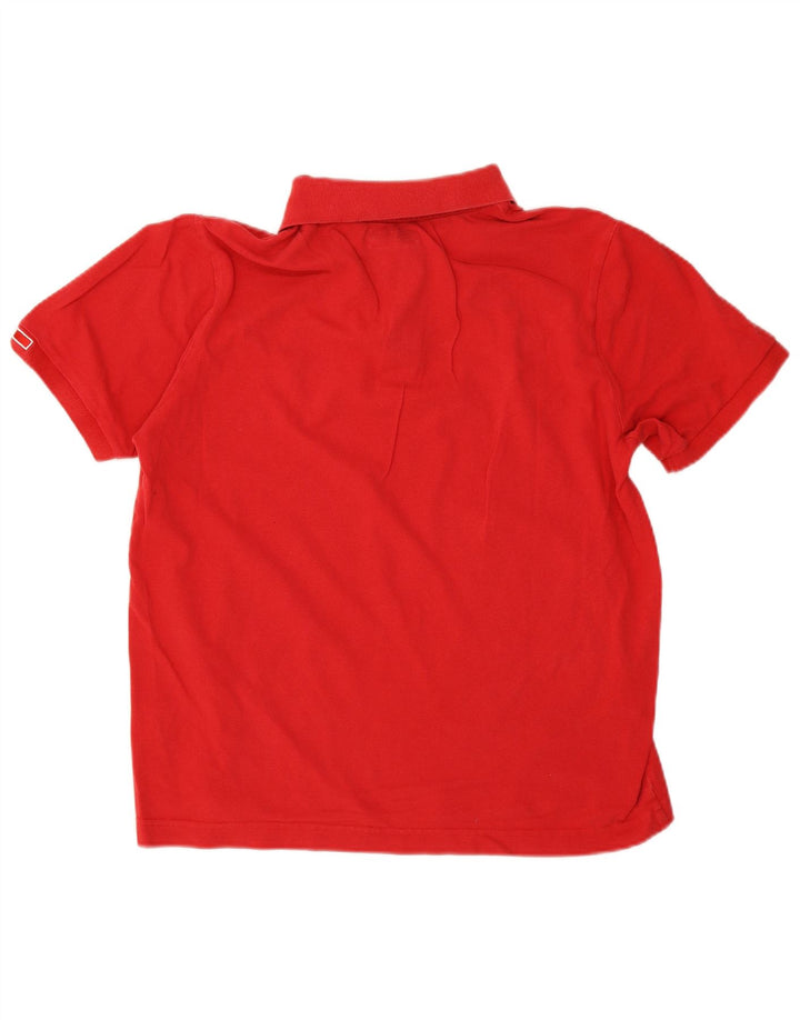 Kappa Mens Polo Shirt Large Red Cotton