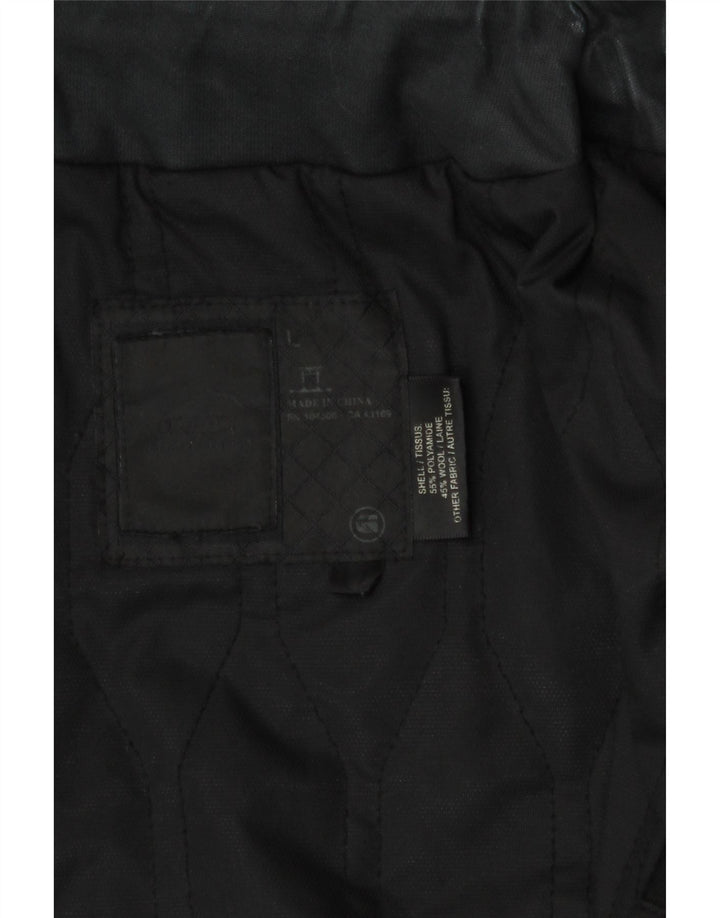 G-Star Mens Windbreaker Jacket UK 40 Large Black Polyamide