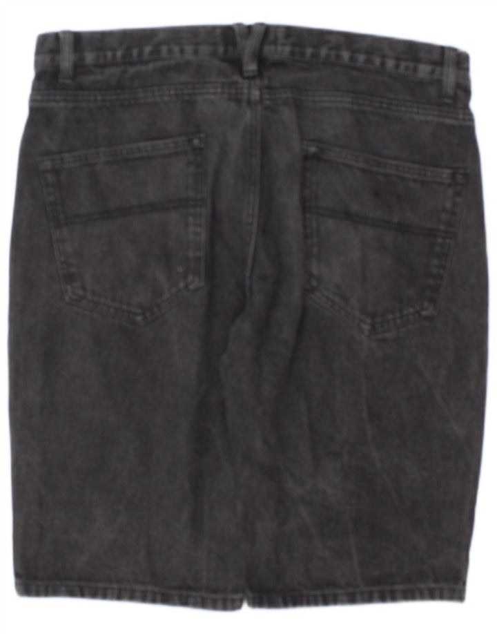 Pierre Cardin Mens Denim Shorts Large W36  Grey Cotton