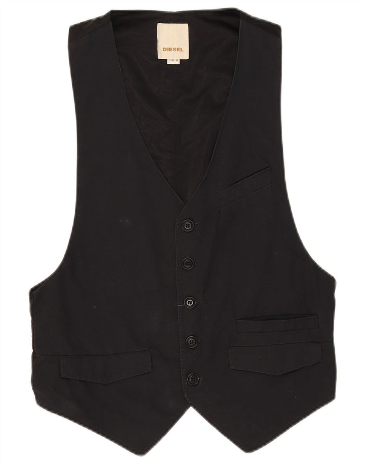 Gilet Diesel Femme UK 12 Moyen Noir